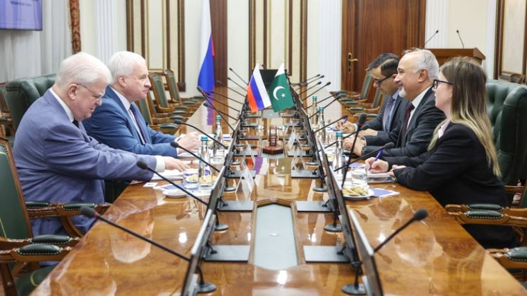 پاکستان اور روس کے درمیان پارلیمانی تعاون کے فروغ پر اتفاق